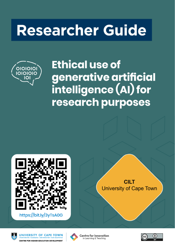 Ethical use of generative artificial intelligence (AI) for research purposes cover