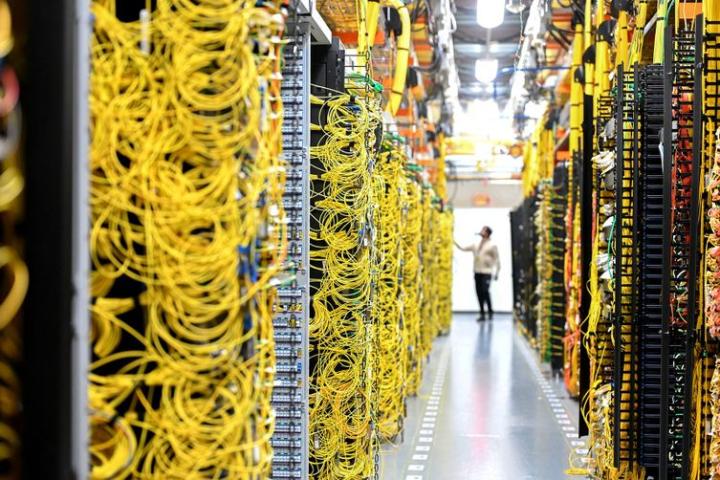 AWS Data Center Interior