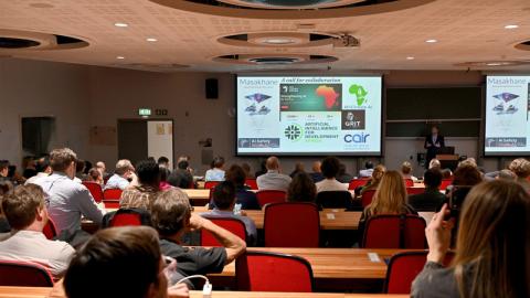 The launch event of the African Hub on AI Safety, Peace and Security.