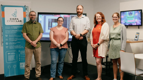 A/Prof Jonathan Shock visited CISPA Helmholtz Center